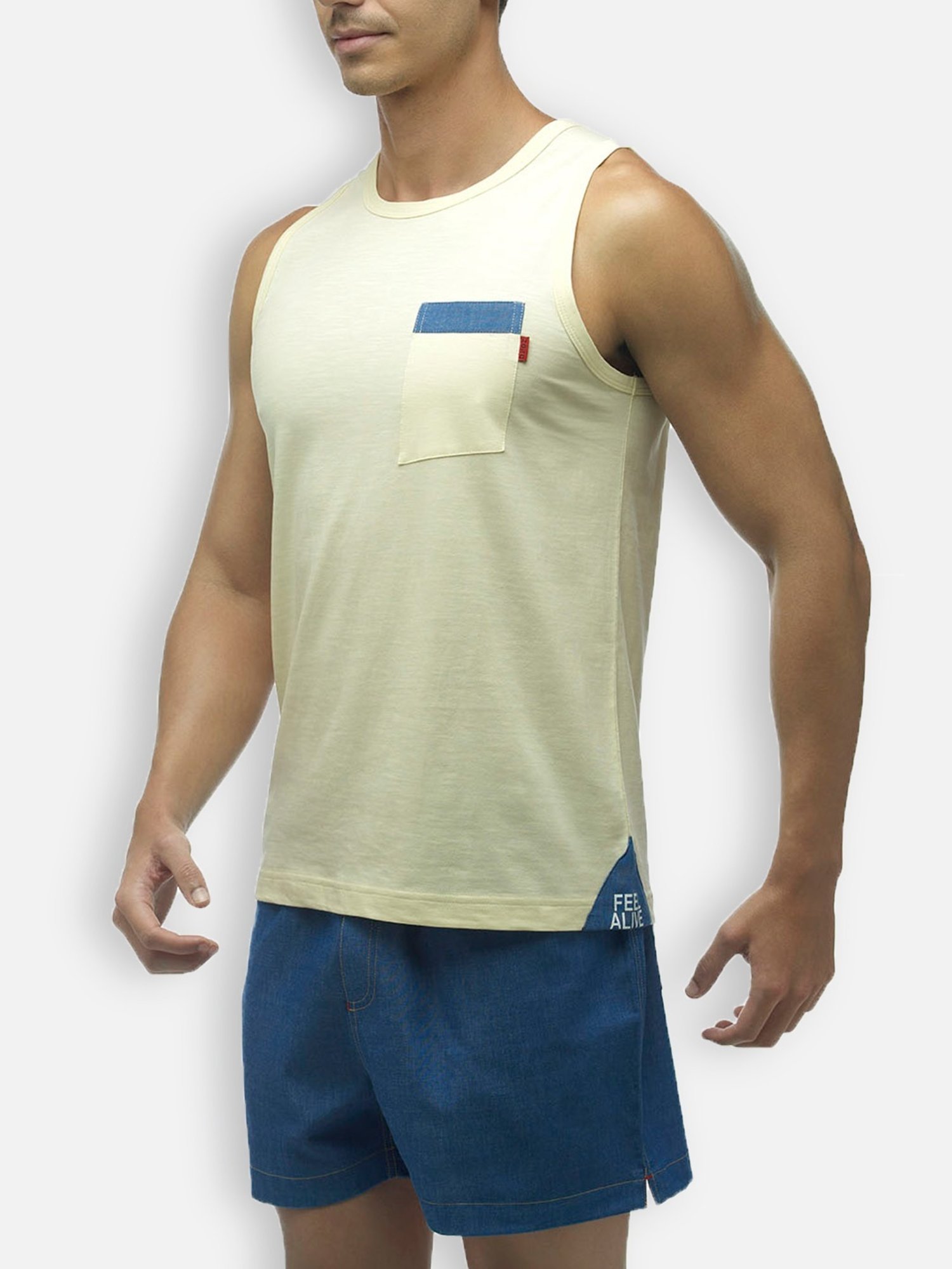 Zoiro Rut Gaga & Dress Blue Regular Fit Vest - Pack Of 2