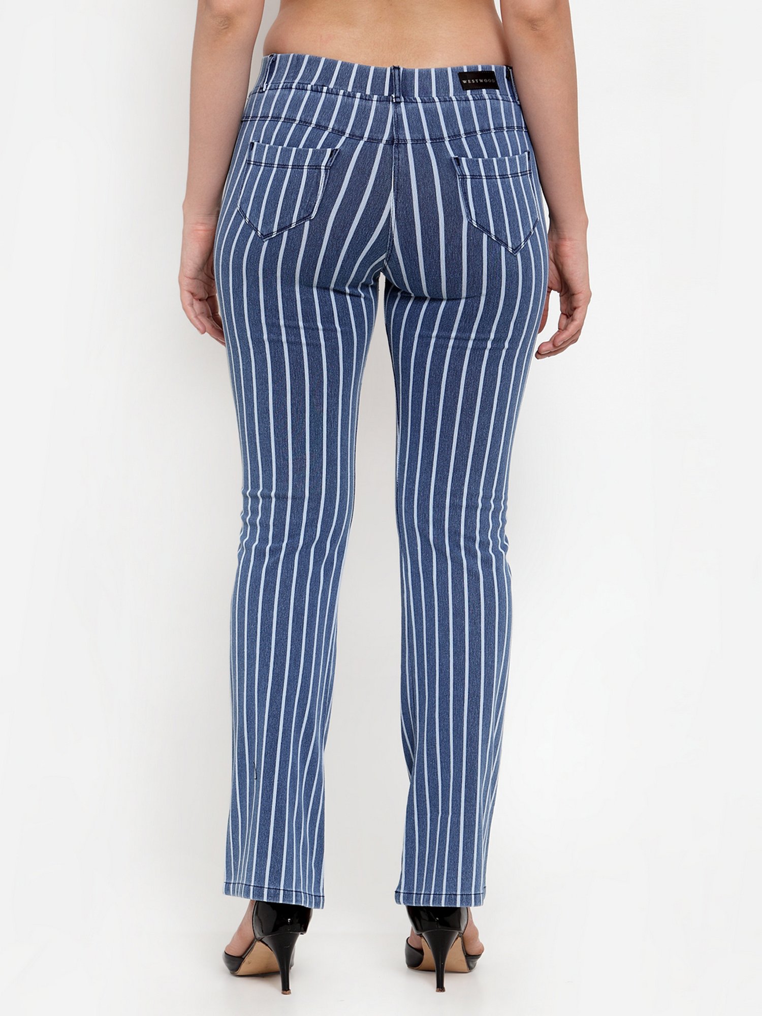 Westwood Blue Striped Trousers