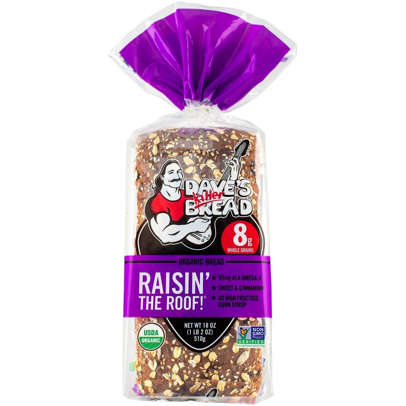 Dave's Killer Bread Organic Raisin' the Roof - 18oz