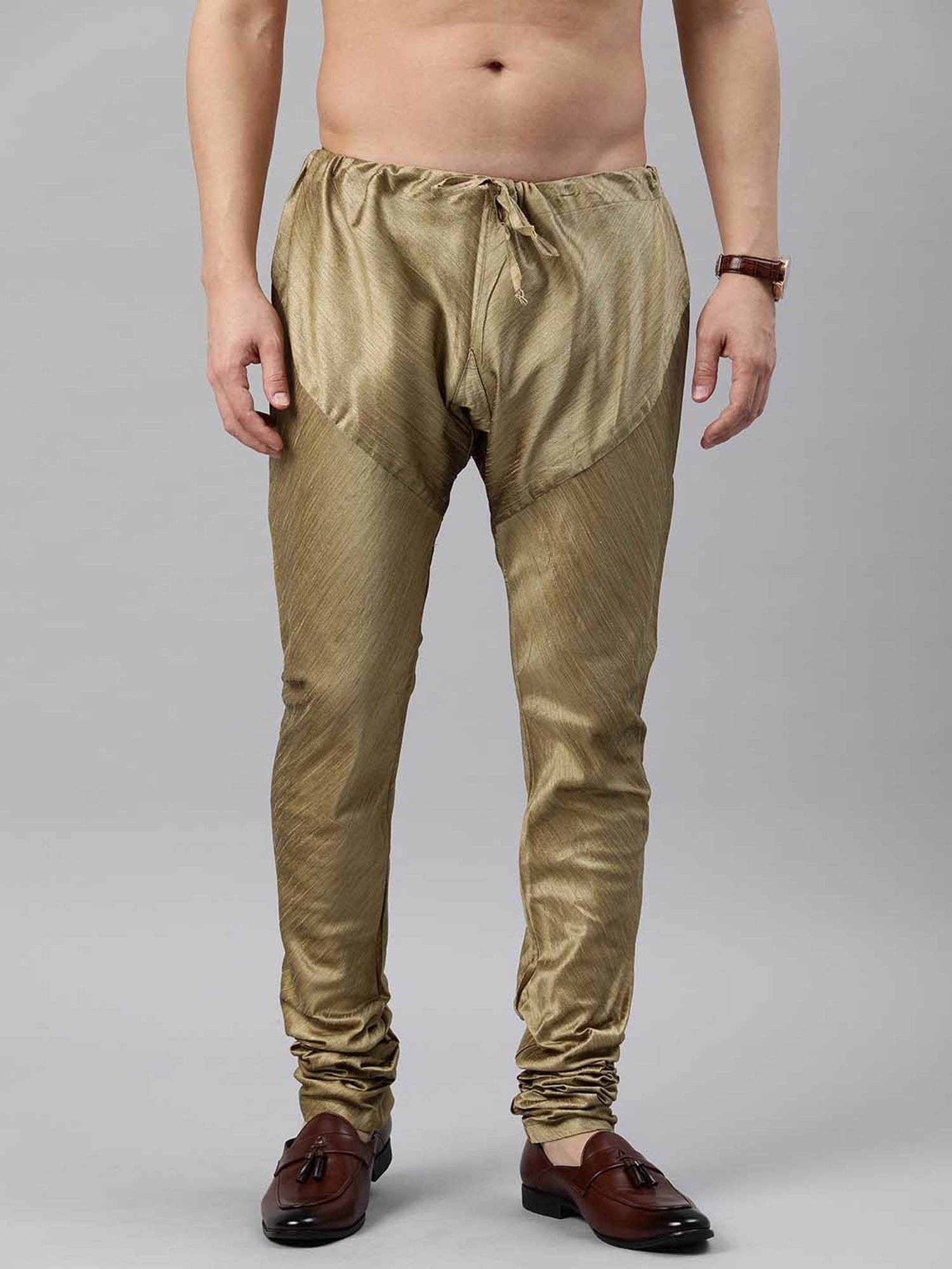 Manthan Green Regular Fit Churidars