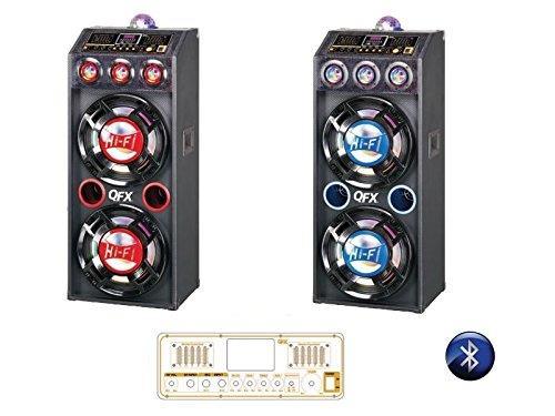 QFX SBX-412207BT-BLU BT Cabinet Spkr w Built In Amp