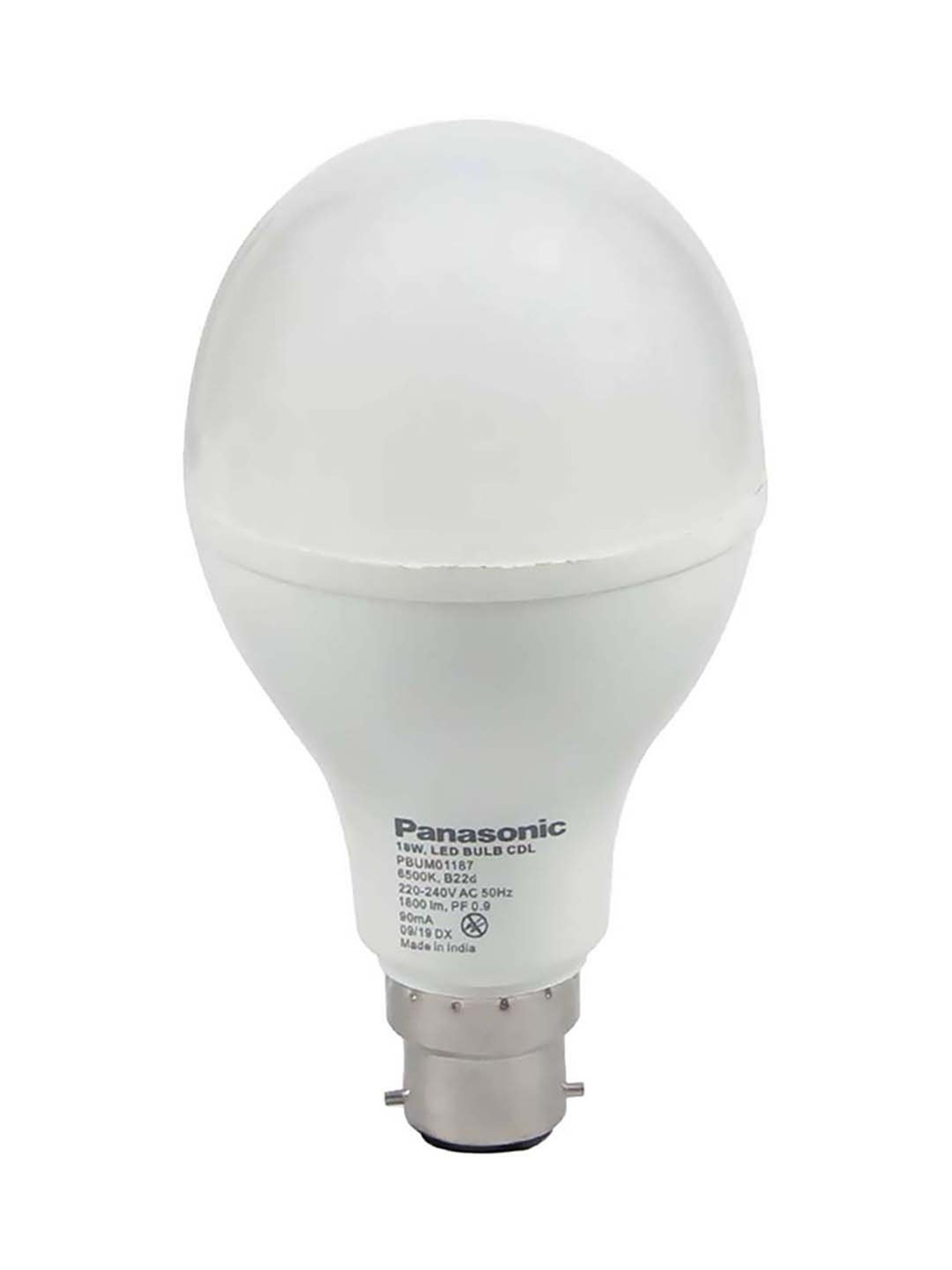 Panasonic PBUM01187 18W B22 LED Bulb - Pack of 4 (White)