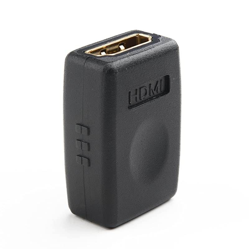 HDMI to HDMI Female to Female Adapter (HDMI Coupler) with 4K and HDR Support