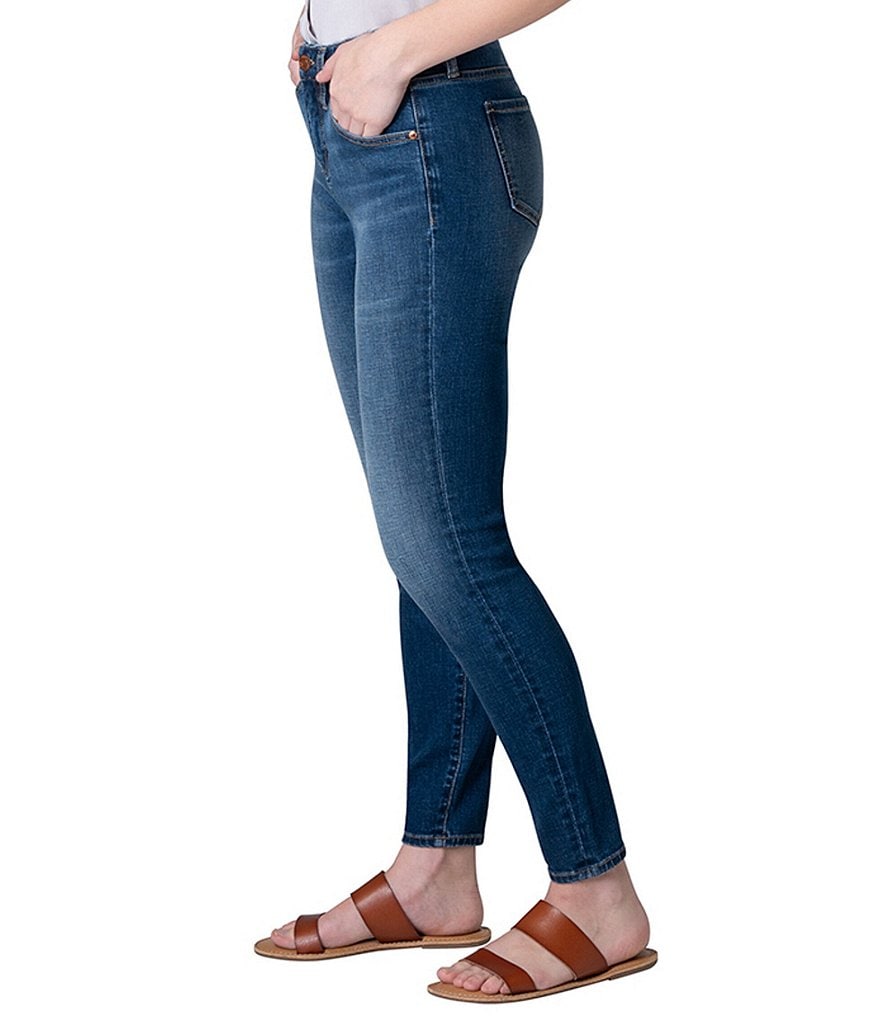 Jag Jeans Best Kept Secret Technology Cecilia Skinny Ankle Mid-Rise Jeans