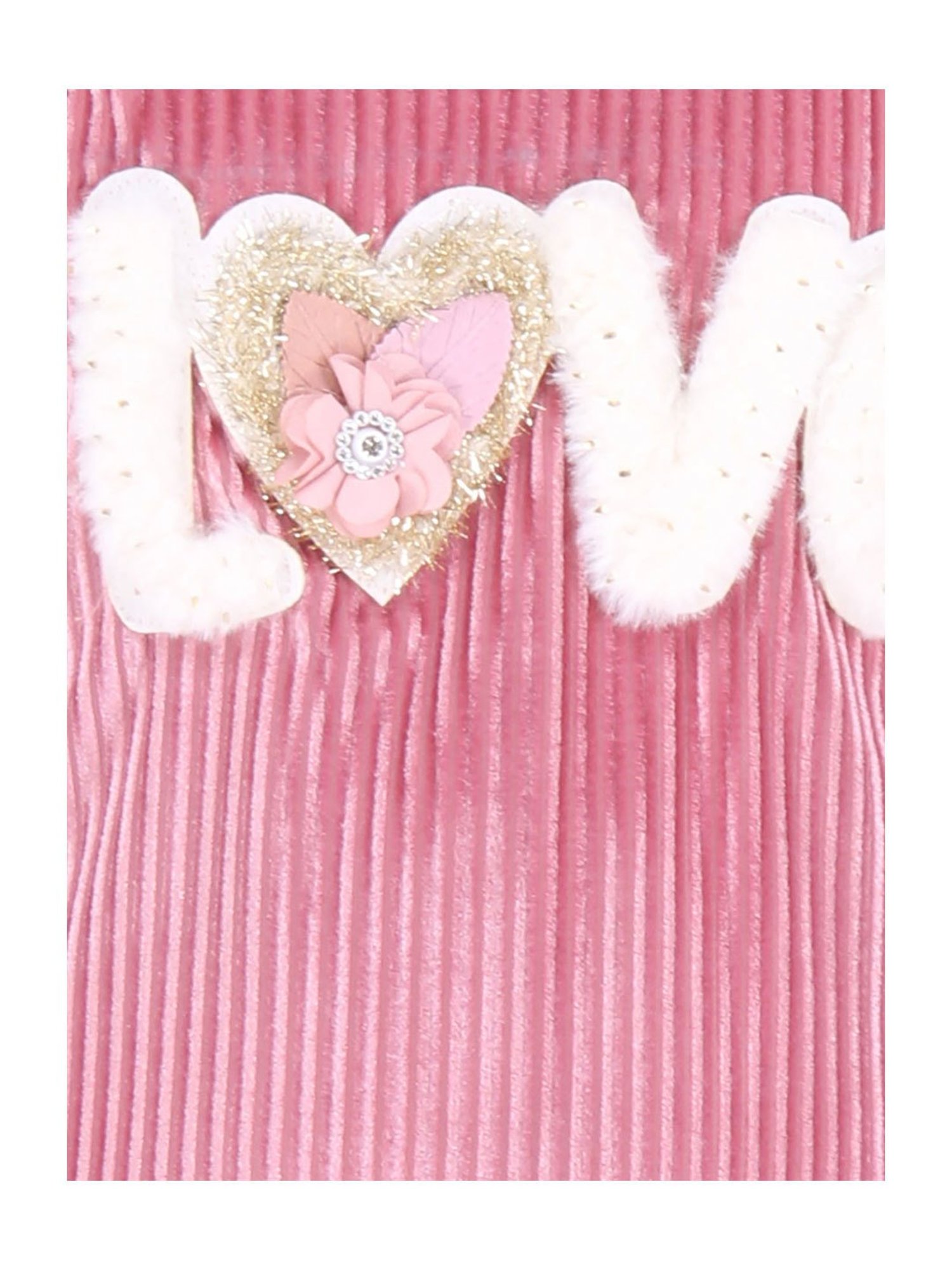 Cutecumber Kids Pink Solid Dress