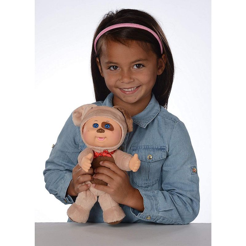 Jazwares Cabbage Patch Kids Cuties Collection, Parker Puppy and Kallie Kitty - 9", Set of 2