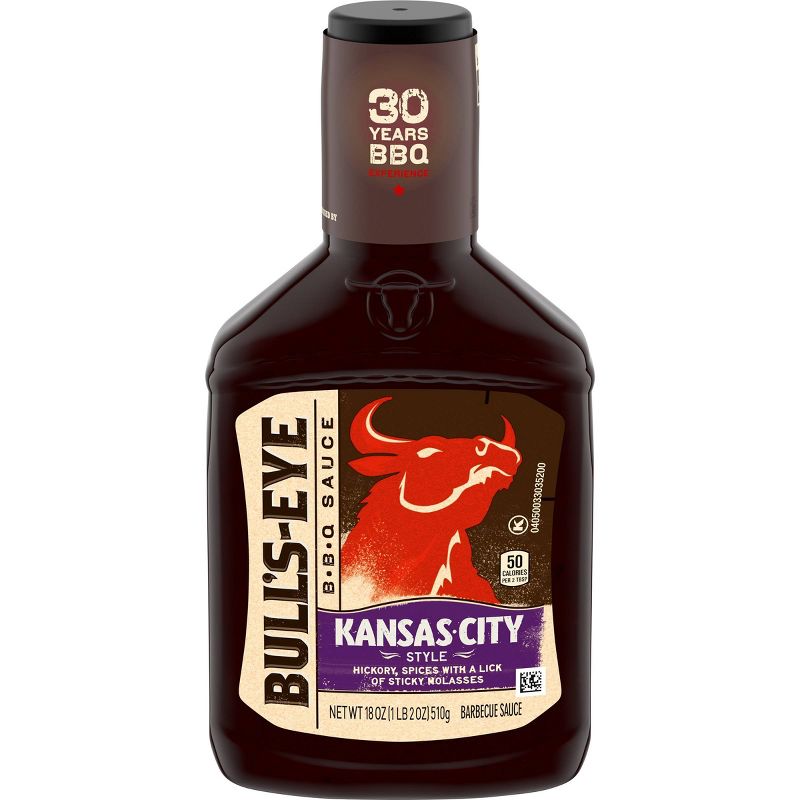 Bull's-Eye Kansas City Style Barbecue Sauce - 18oz