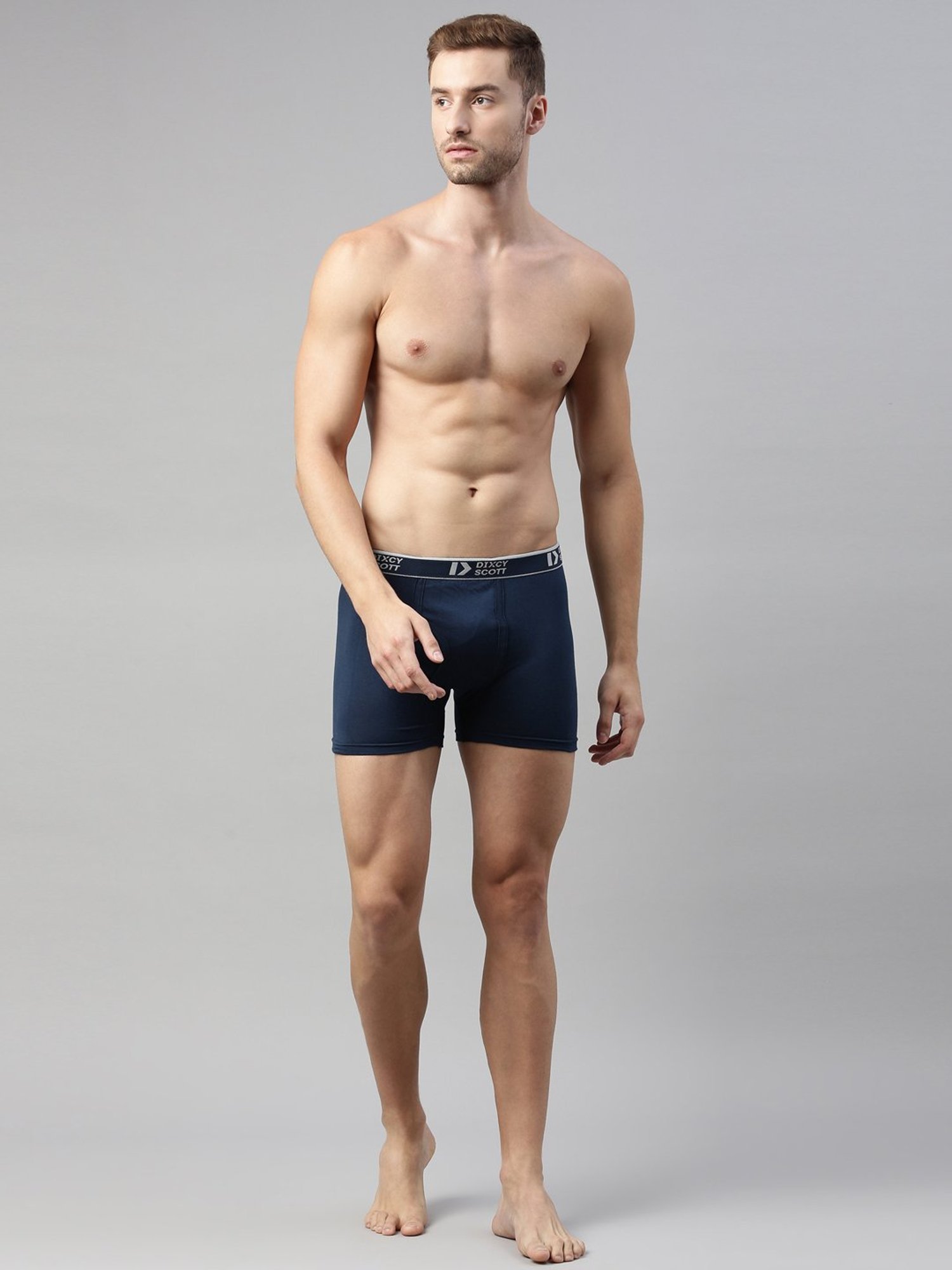 Dixcy Scott Originals Assorted Regular Fit Trunks-Pack of 3