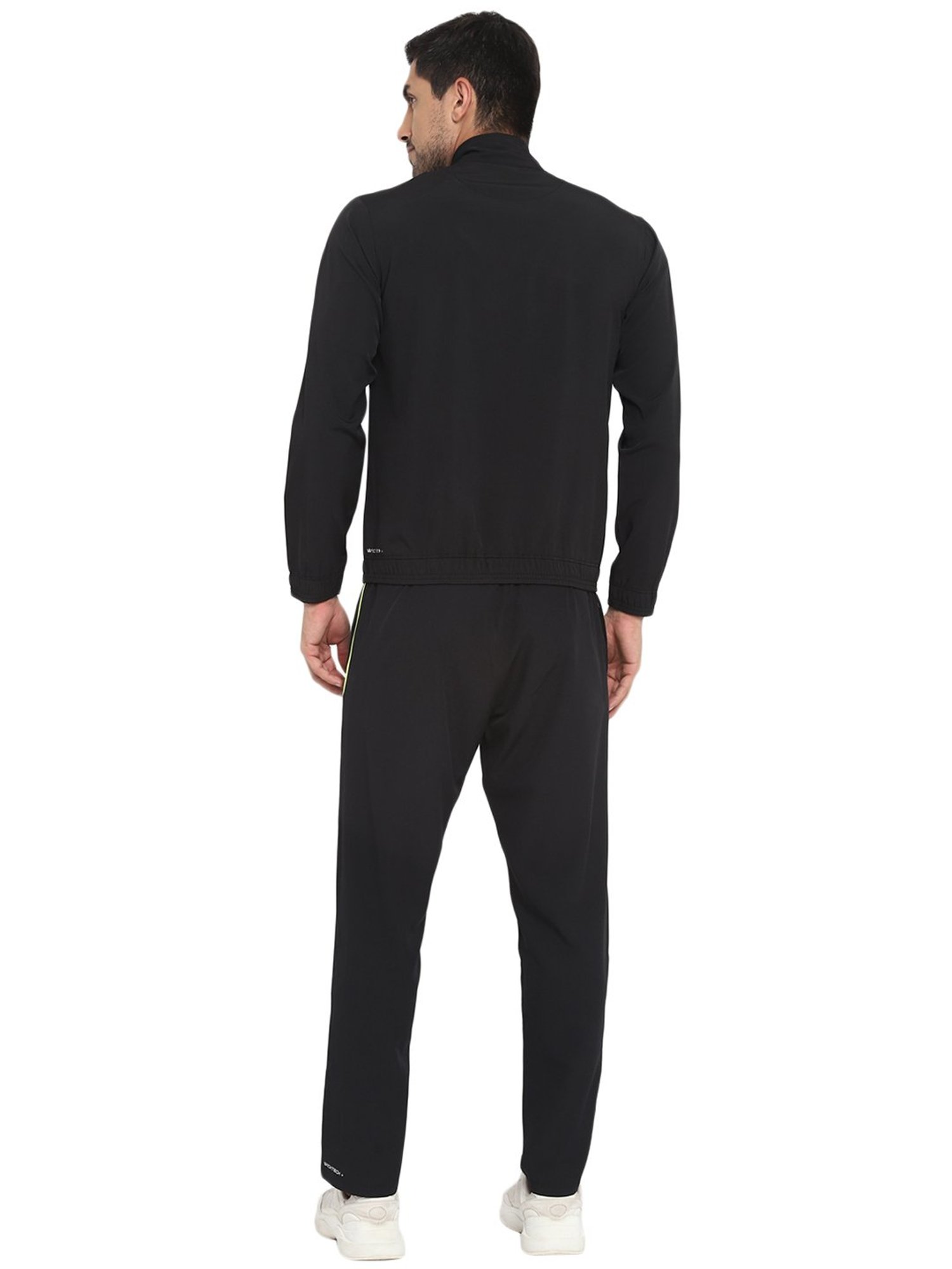 Yuuki Black Regular Fit Tracksuit