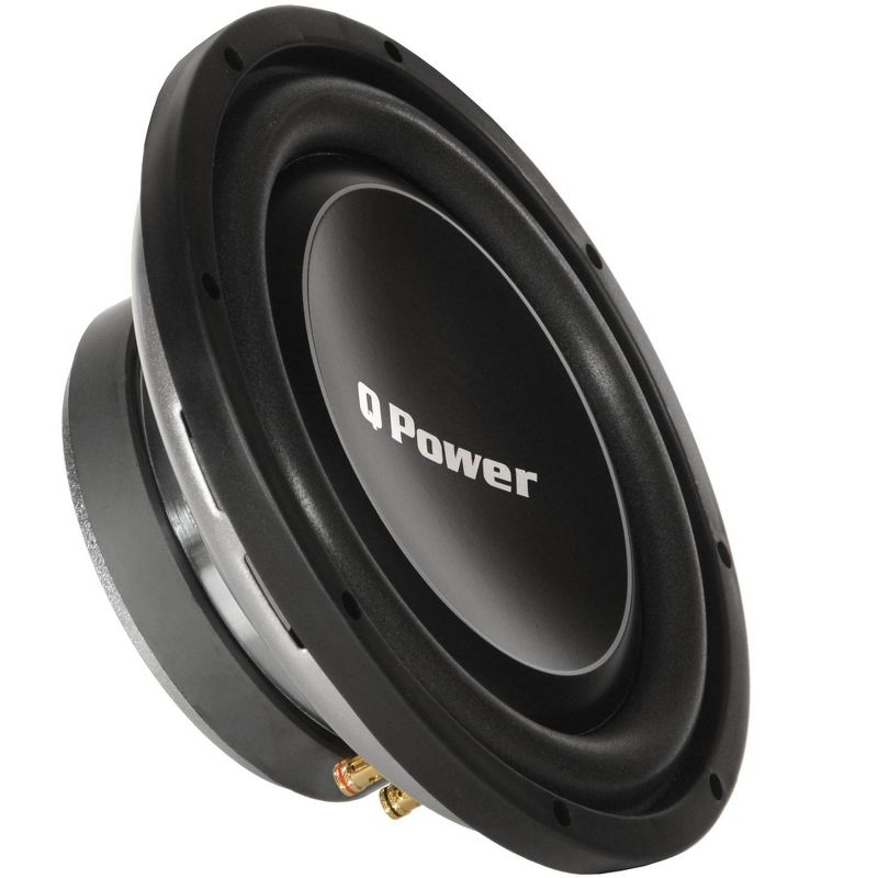 Q Power 1000W Car Subwoofer + Q Power Truck Enclosure + Boss 1100W A/B Amplifier