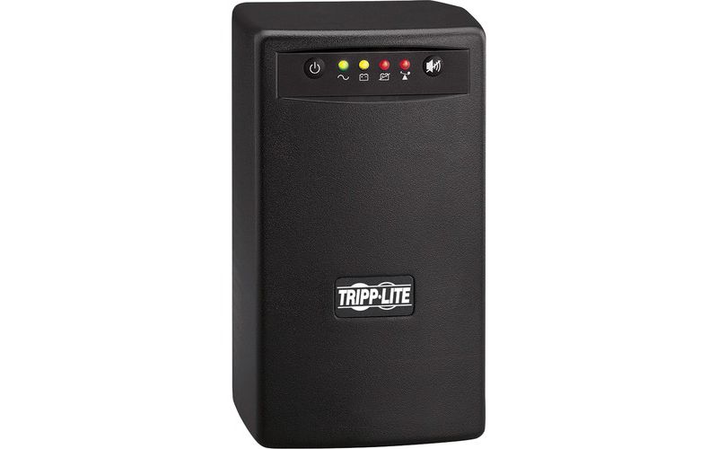 Tripp Lite UPS Smart 550VA 300W Battery Back Up Tower AVR 120V USB RJ11 - Tower - 4 Hour Recharge - 4 Minute Stand-by - 120 V AC Input