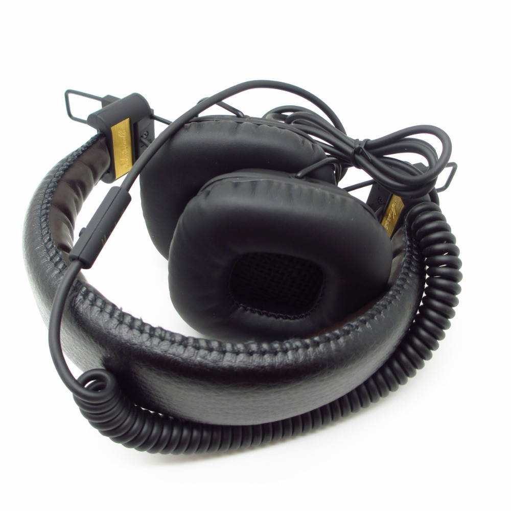 3.5mm Marshall Deep Bass Noise Isolating Headset MAJOR Headphone with Mic&Remote Stereo HiFi Monitor Headphone for Mobilephone