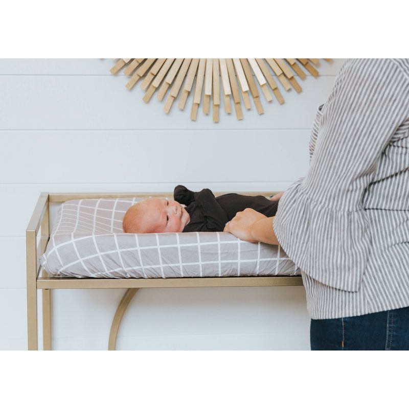 Copper Pearl Premium Diaper Changing Pad Cover - Midway