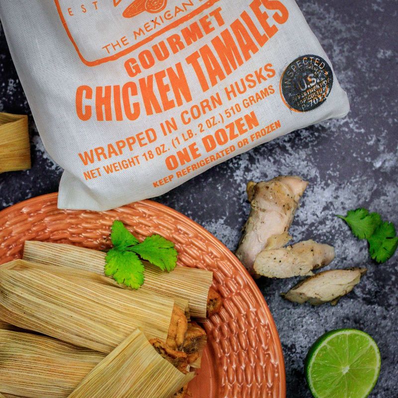 Texas Tamale Company Gourmet Frozen Chicken Tamales - 18oz