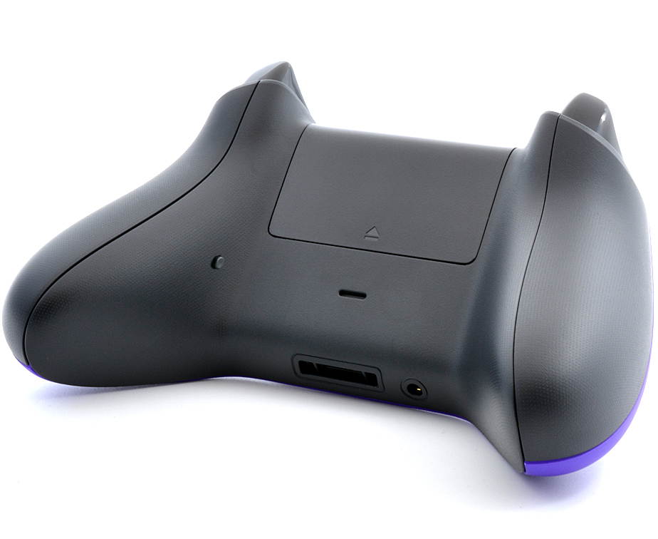 "Soft Touch Purple" Xbox One S Rapid Fire Modded Controller 40 Mods for COD BO3, Destiny, GOW 4 Quickscope, Jitter, Auto Aim, Jump Shot, Auto Sprint, Fast Reload, Much More (with 3.5 jack)