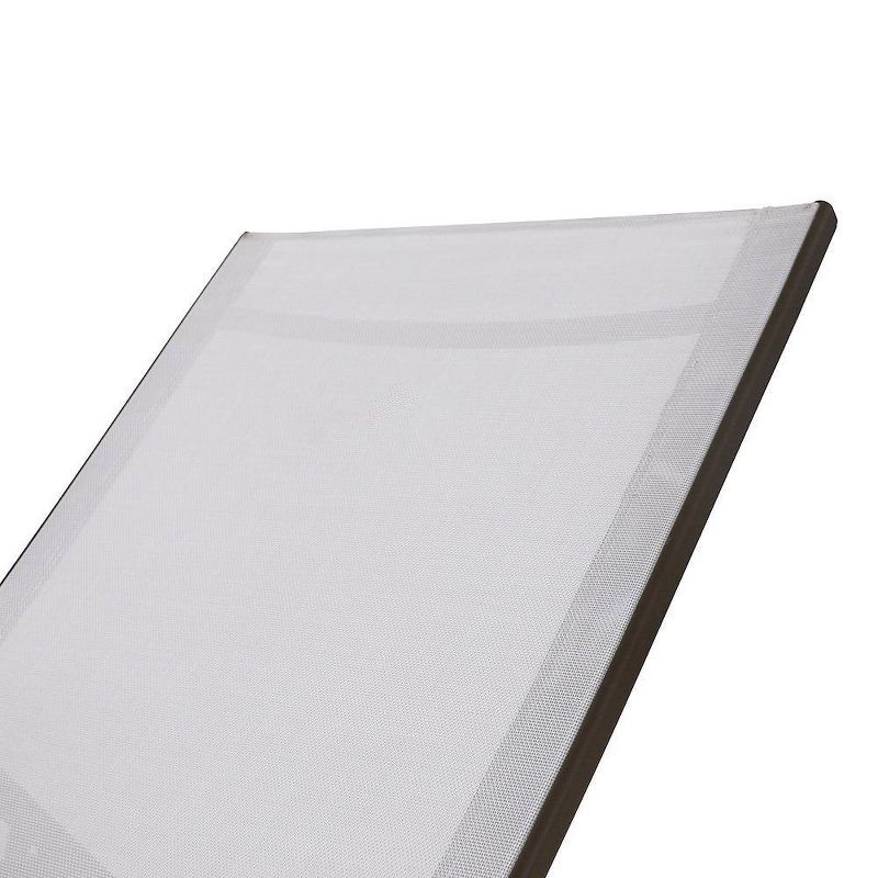 NewPort Outdoor Wicker Chaise Lounge - Dark Gray - Coaster