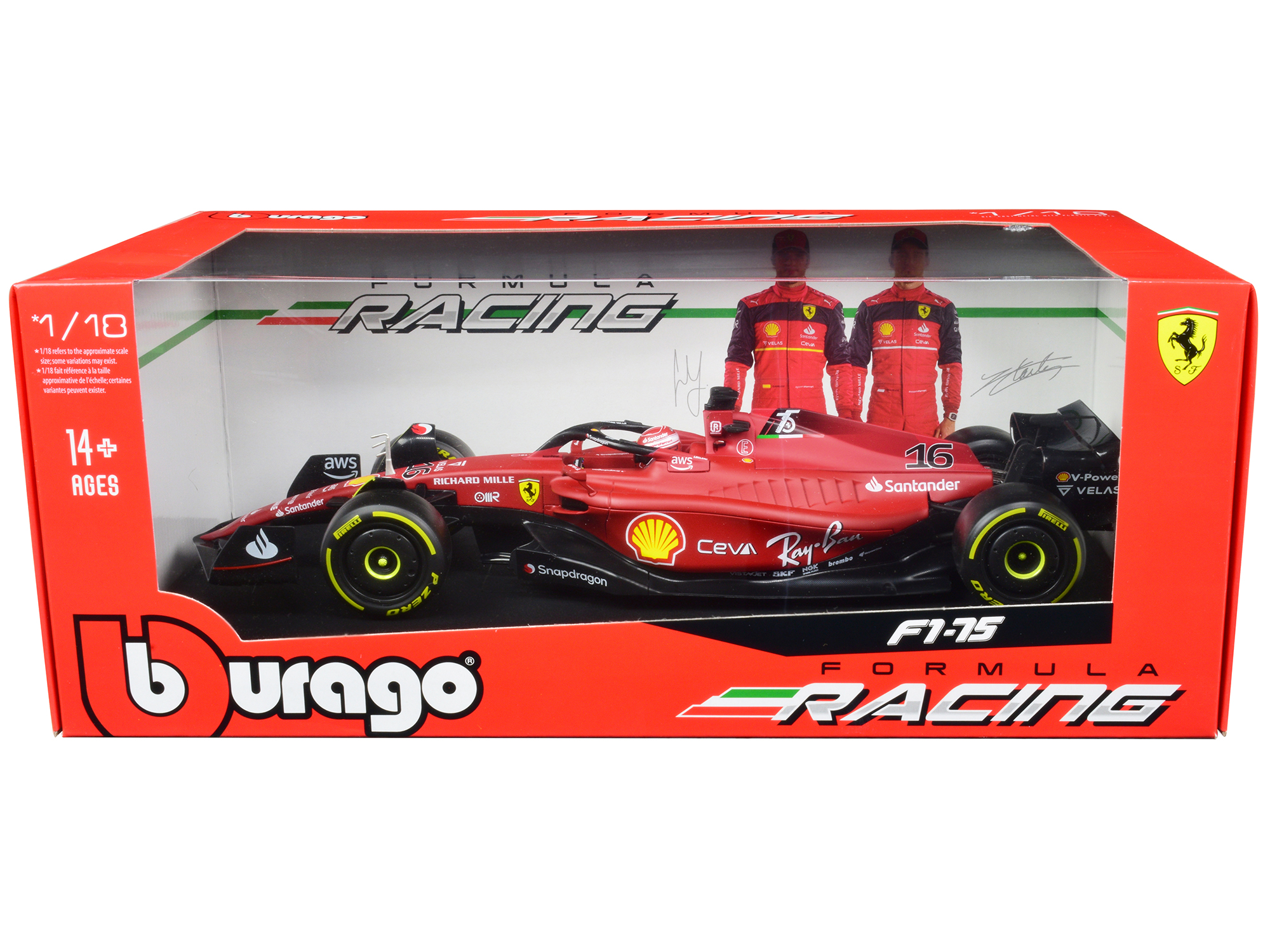 Ferrari 150 Italia #6 Felipe Massa F1 Formula One (2011) 1/18 Diecast Model Car by Hot Wheels