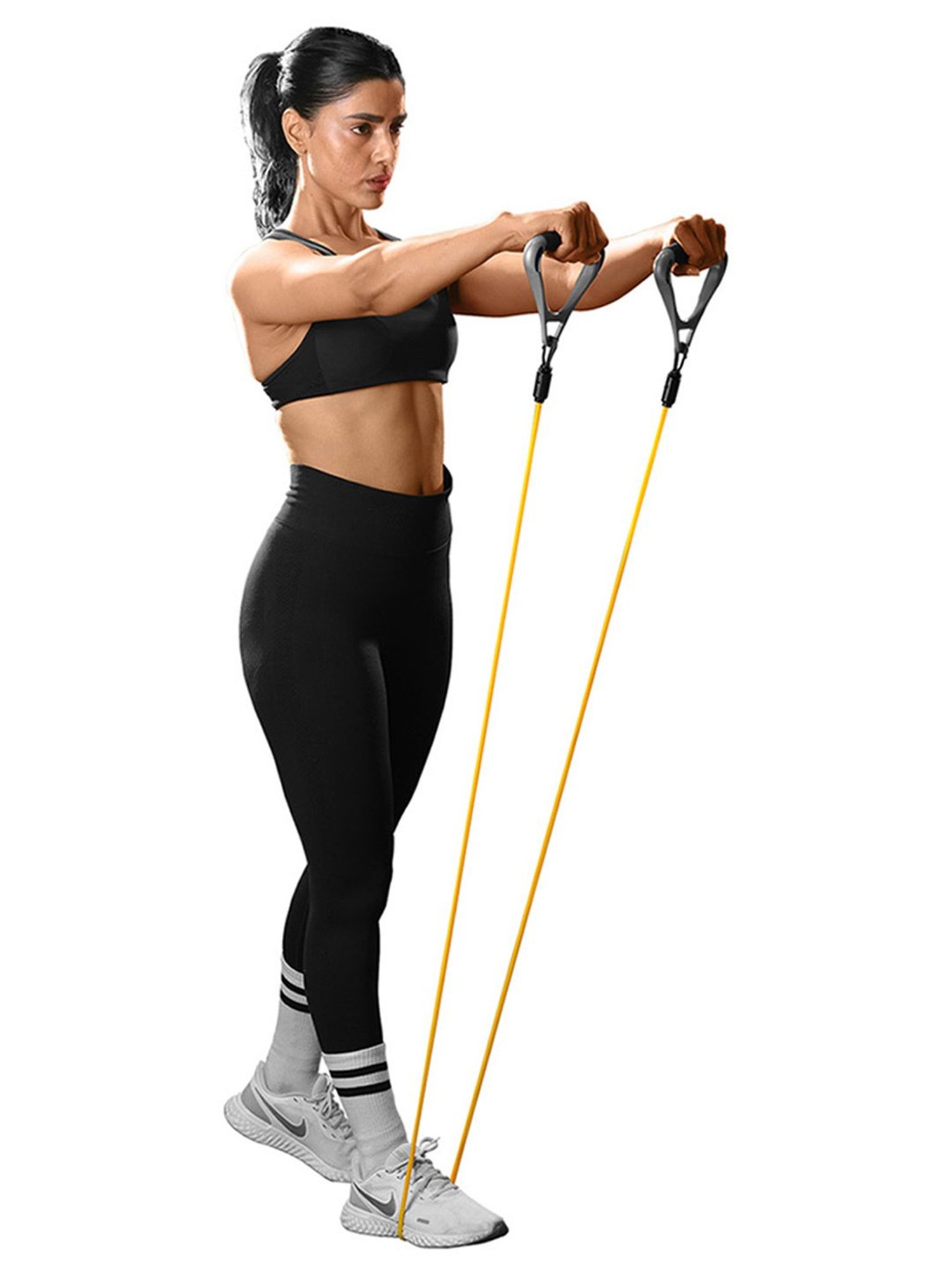 BIGBULL Rubber Coated Solid Hex Dumbbell (Pack Of Two) (2.5 Kg x 2pc (Total = 5 kg))