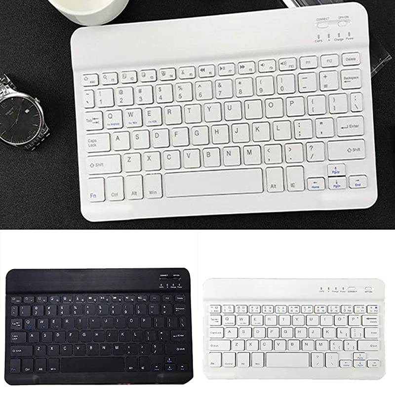 Bluetooth Keyboard Universal Lightweight UltraSlim Wireless? 30 Bluetooth Keyboard Compatible with iPad Galaxy Tabs iOS Android Windows Tablets Desktop Laptop