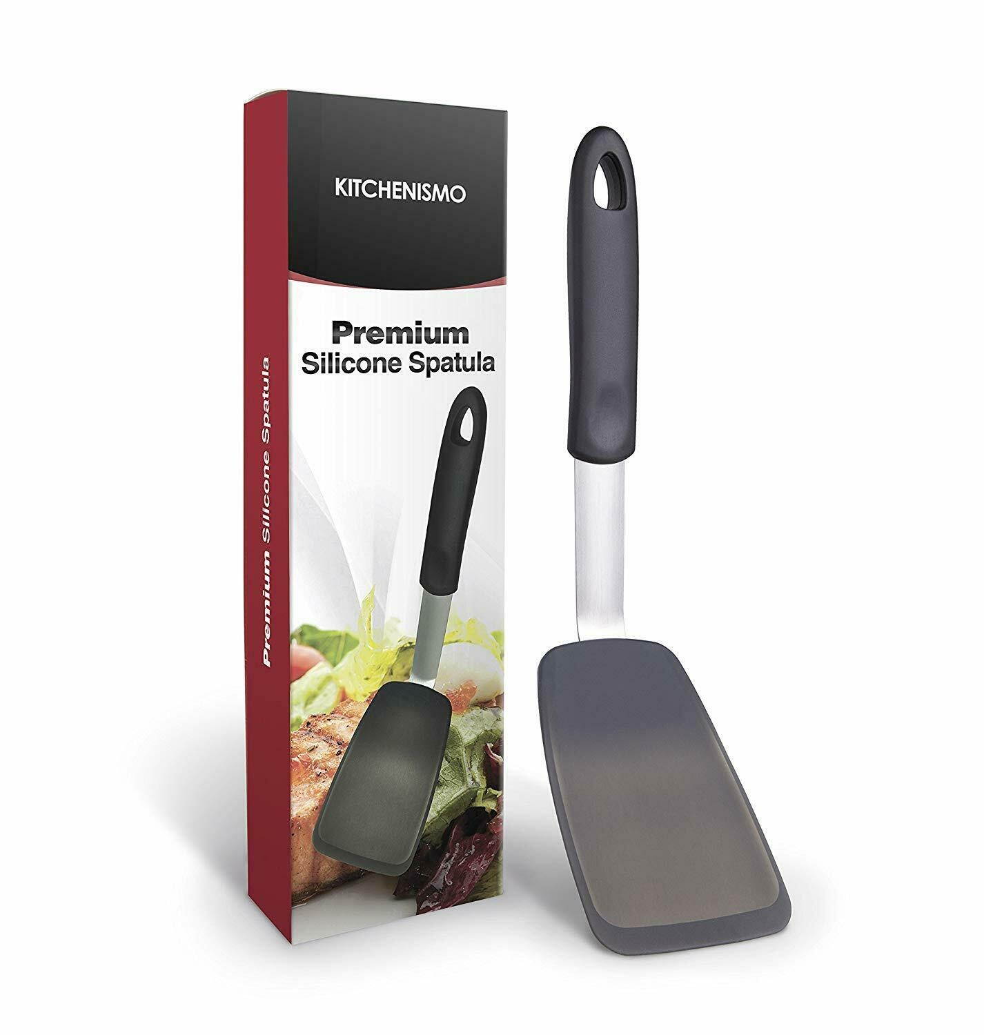 Spatula Silicone Turner Pancake Egg Heat Resistant 440 Degrees - Smaller