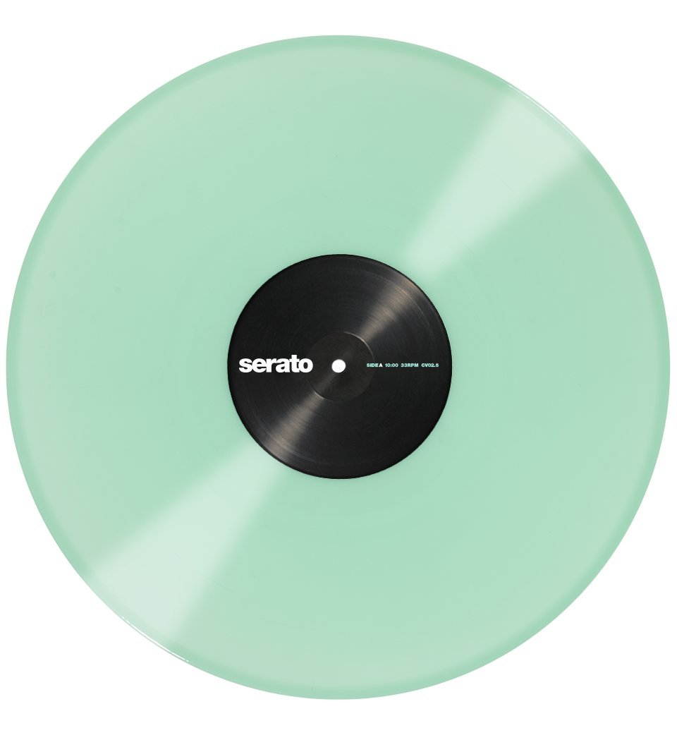 serato glow in dark serato performance series 2xlp control