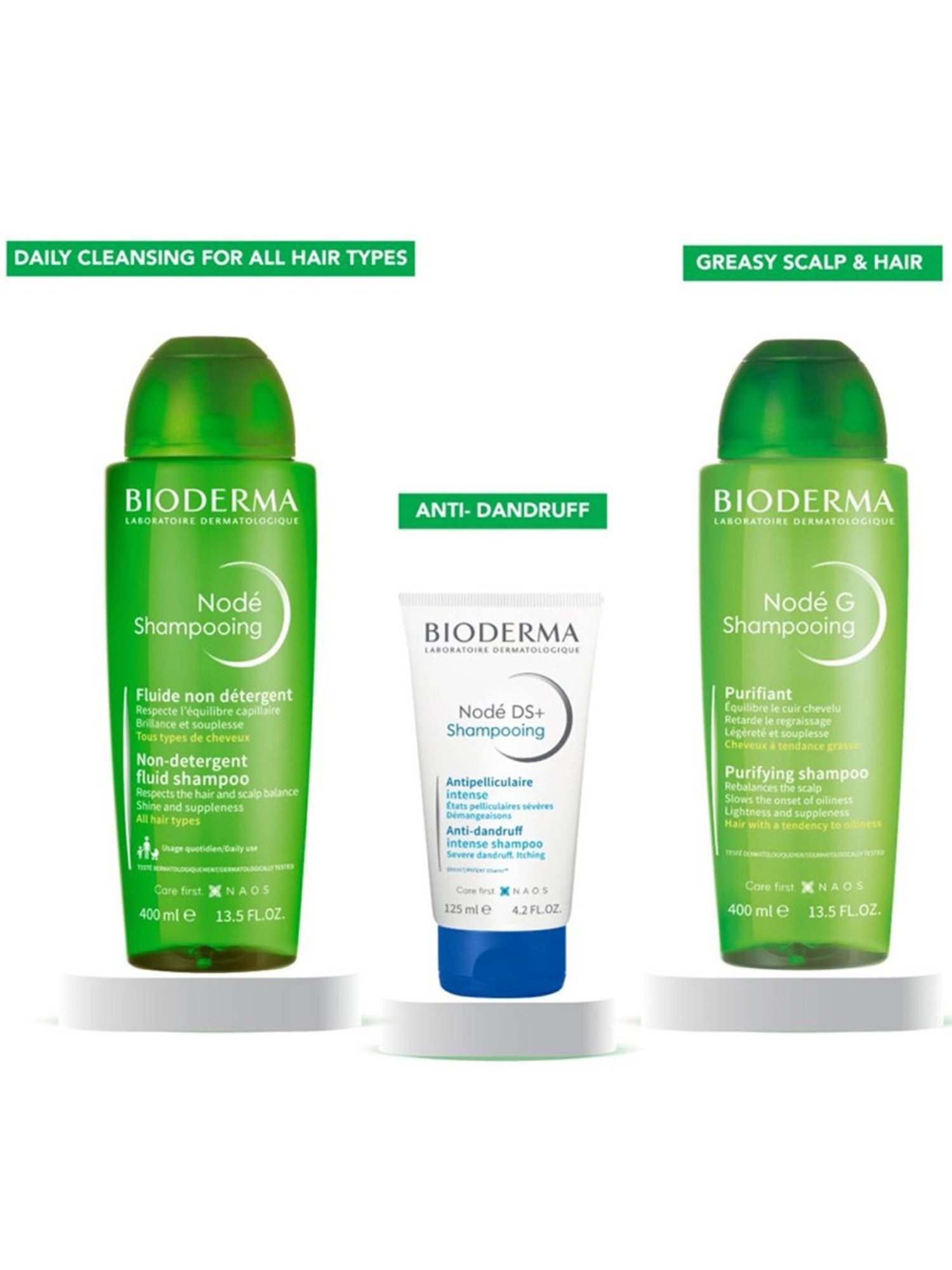 BIODERMA Non-Detergent Fluid Shampoo - 400 ml