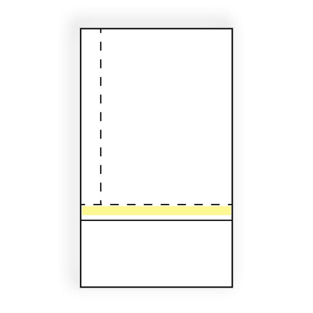 Order Form Envelope, 8-1/2" x 14-1/2", 24#, White Digi-M, Smooth Finish, Weld Seam, Yellow Moistening Seal (Box of 250)