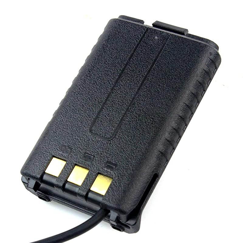 RT-5R Battery 2 Way Radios Car Charger Compatible with Baofeng UV-5R UV-5RA  RT-5R RT-5RV Walkie Talkies (1 Pack)