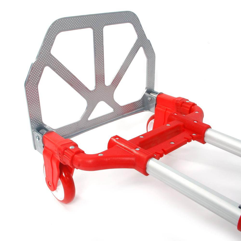 170lbs Cart Folding Dolly Collapsible Trolley Push Hand Truck Moving Warehouse