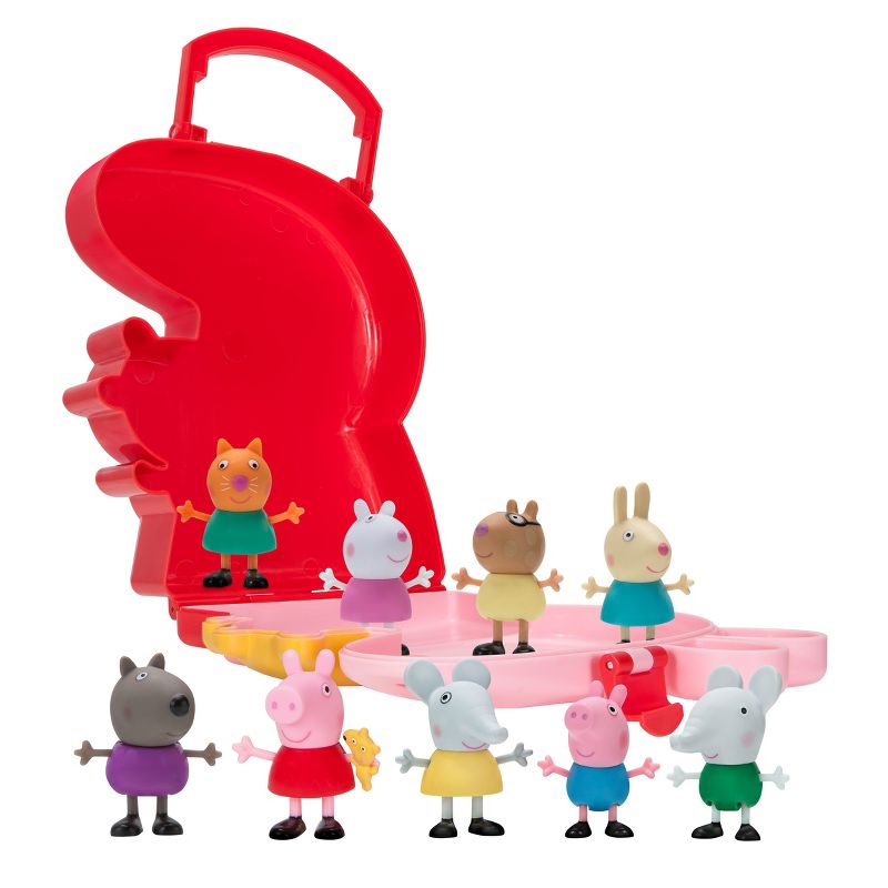 Peppa Pig Carry Along Friends - 10pc
