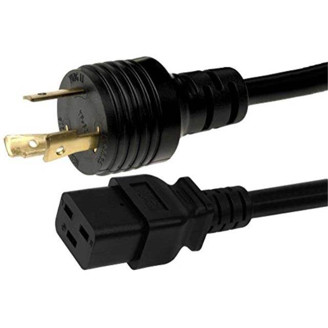 sf cable, 8ft nema l620p to c19, 12/3 sjt 20a 250v