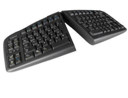 Goldtouch GTU-0088 V2 Adjustable Ergonomic Keyboard -- PC and Mac Compatible (USB)
