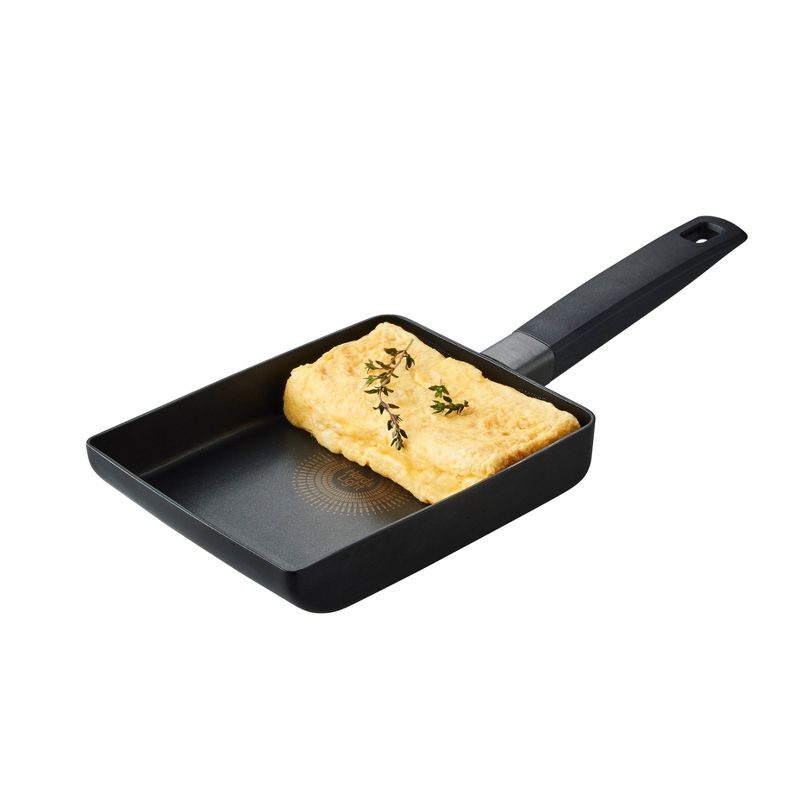LocknLock Hard & Light 7" Square Egg Pan Black