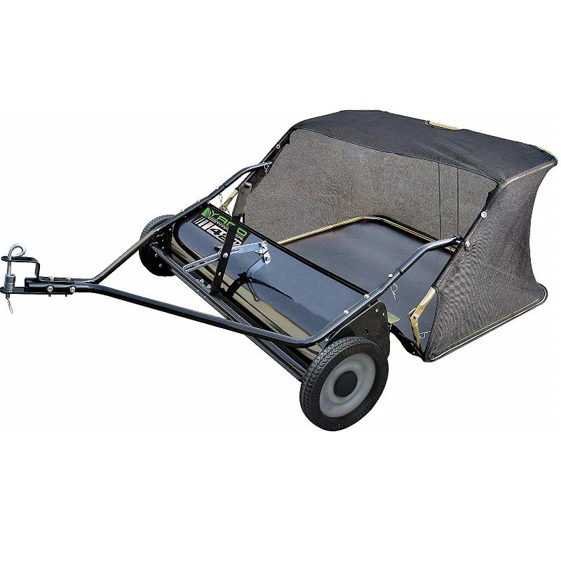 Yard Commander YTL-002-124 42 Inch Tow Behind Backyard Yard Debris Lawn Sweeper