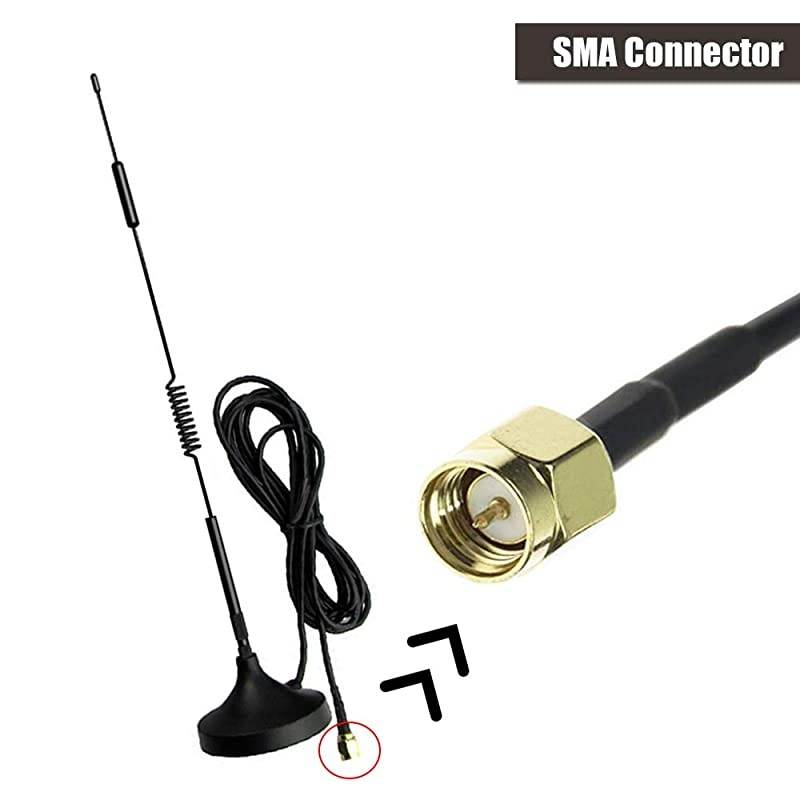 SMA Antenna 4G LTE 12Dbi 700-2700MHz Cellular Antenna Magnet Mount 4g Antenna 12Dbi 4G LTE CPRS GSM 2.4G WCDMA 3G by