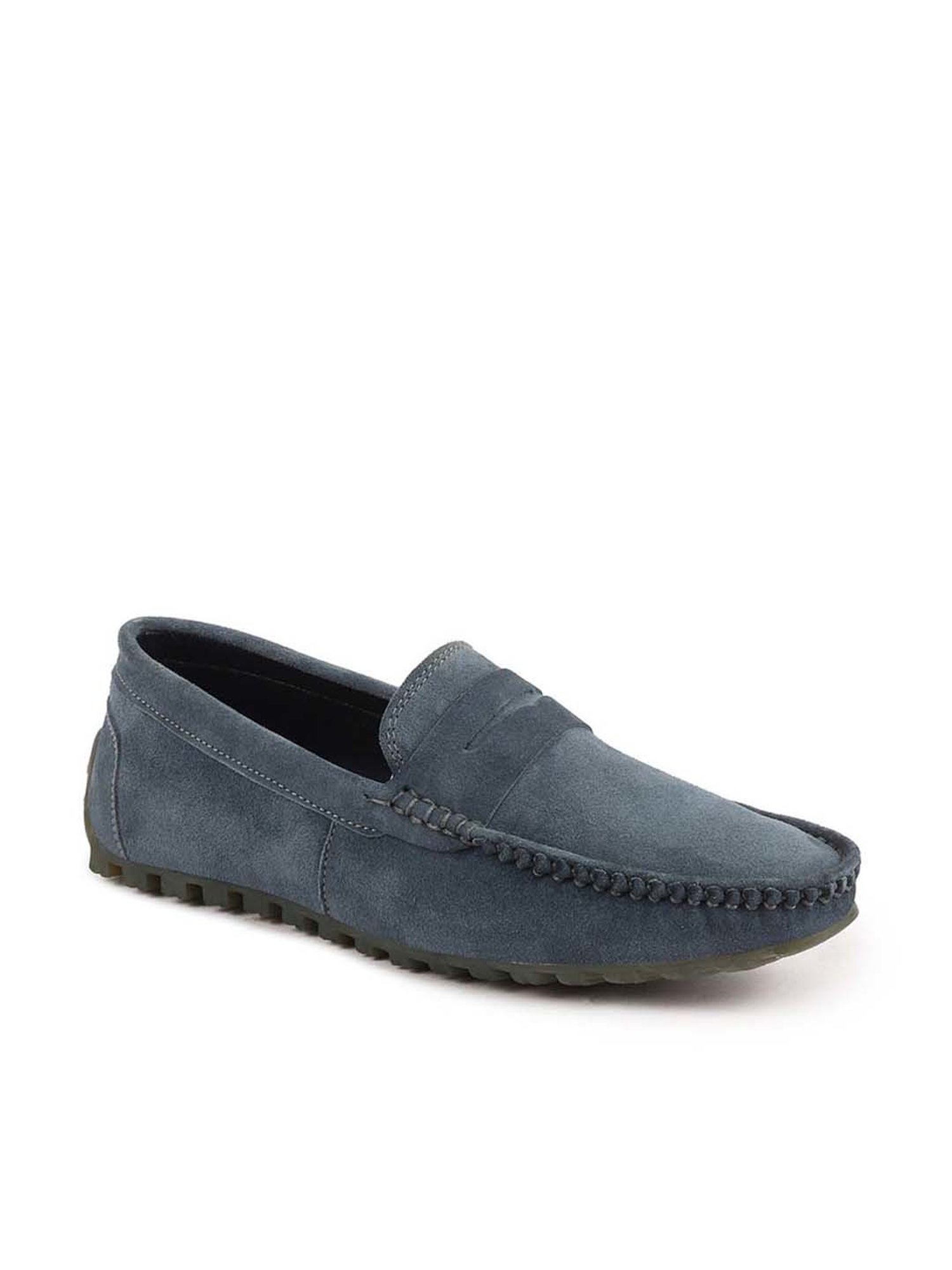 Fausto Men's Grey Casual Loafers