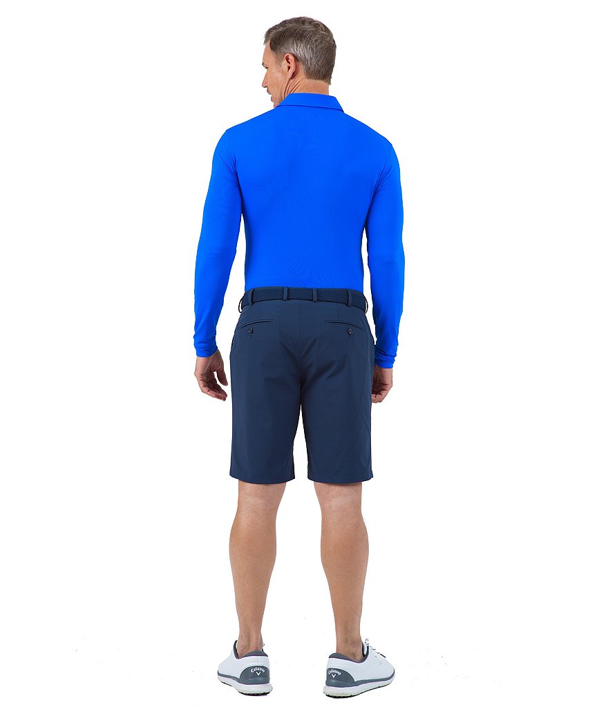 IBKUL Long-Sleeve Ice Fil&reg; Polo Shirt