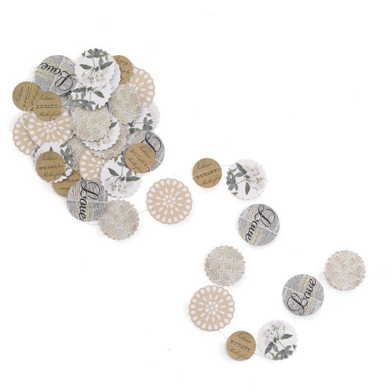 Love Paper Garland Ribbon