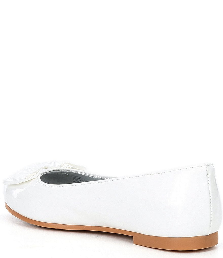 Copper Key Girls' Joyyful Patent Bow Detail Ballet Flats (Youth)