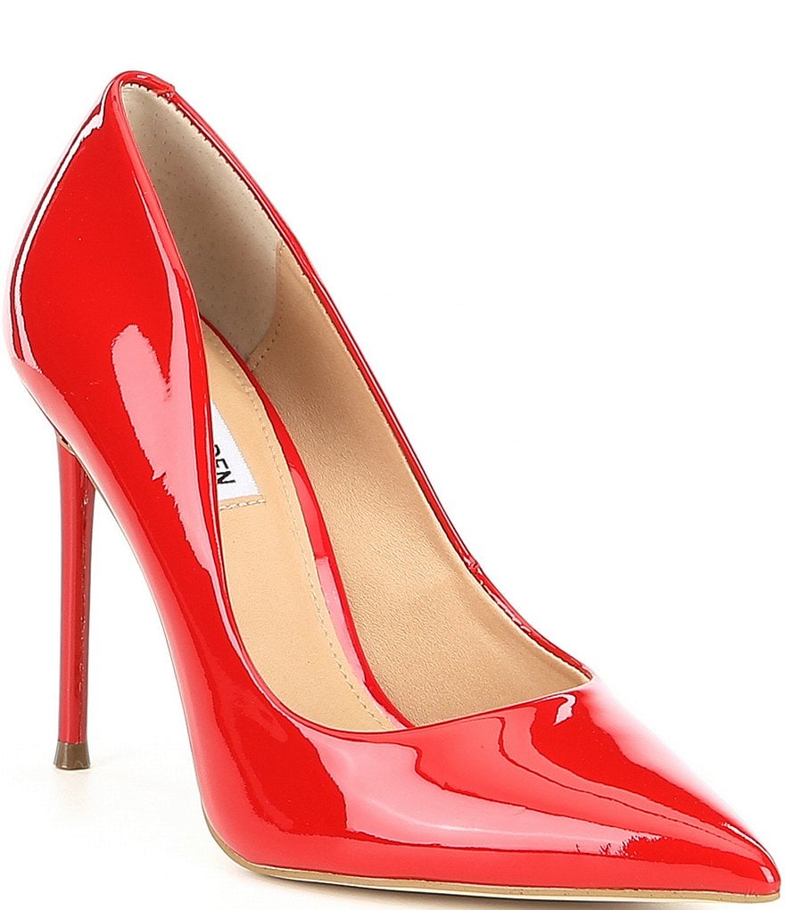 Steve Madden Vala Patent Pointed Toe Stiletto Pumps