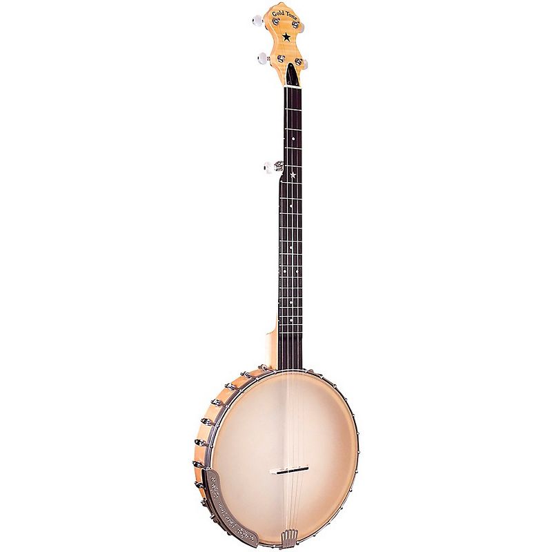 Gold Tone Cripple Creek Bob Carlin Banjo with Gig Bag Gloss Natural