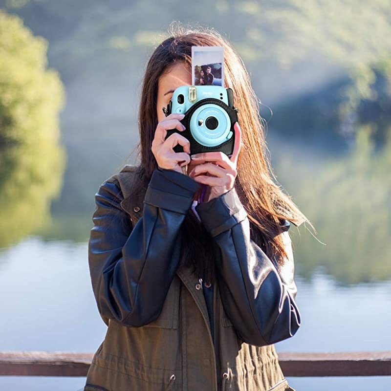 Accessories Compatible with Fujifilm Instax Mini 11 Instant Polaroid Film Camera Bundle Pack Include Albums Shoulder StrapOther Accessories Black