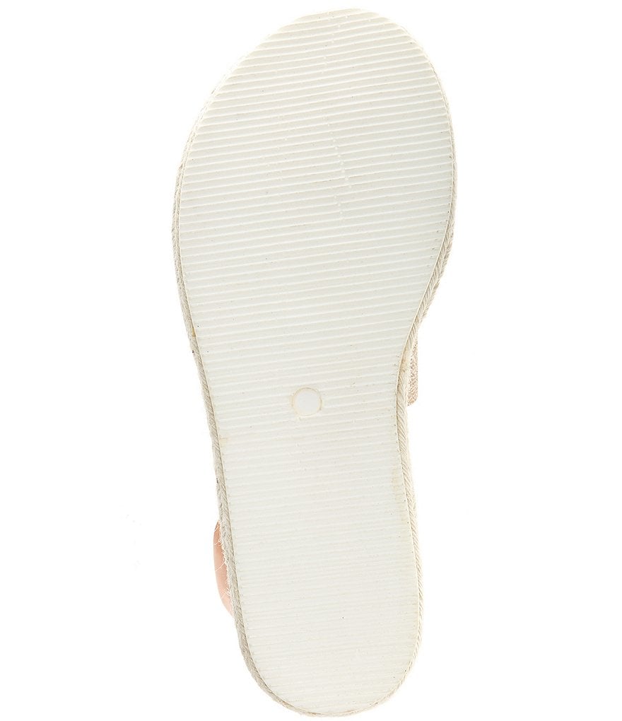 Diba True Day Line Leather Ankle Strap Espadrille Wedges