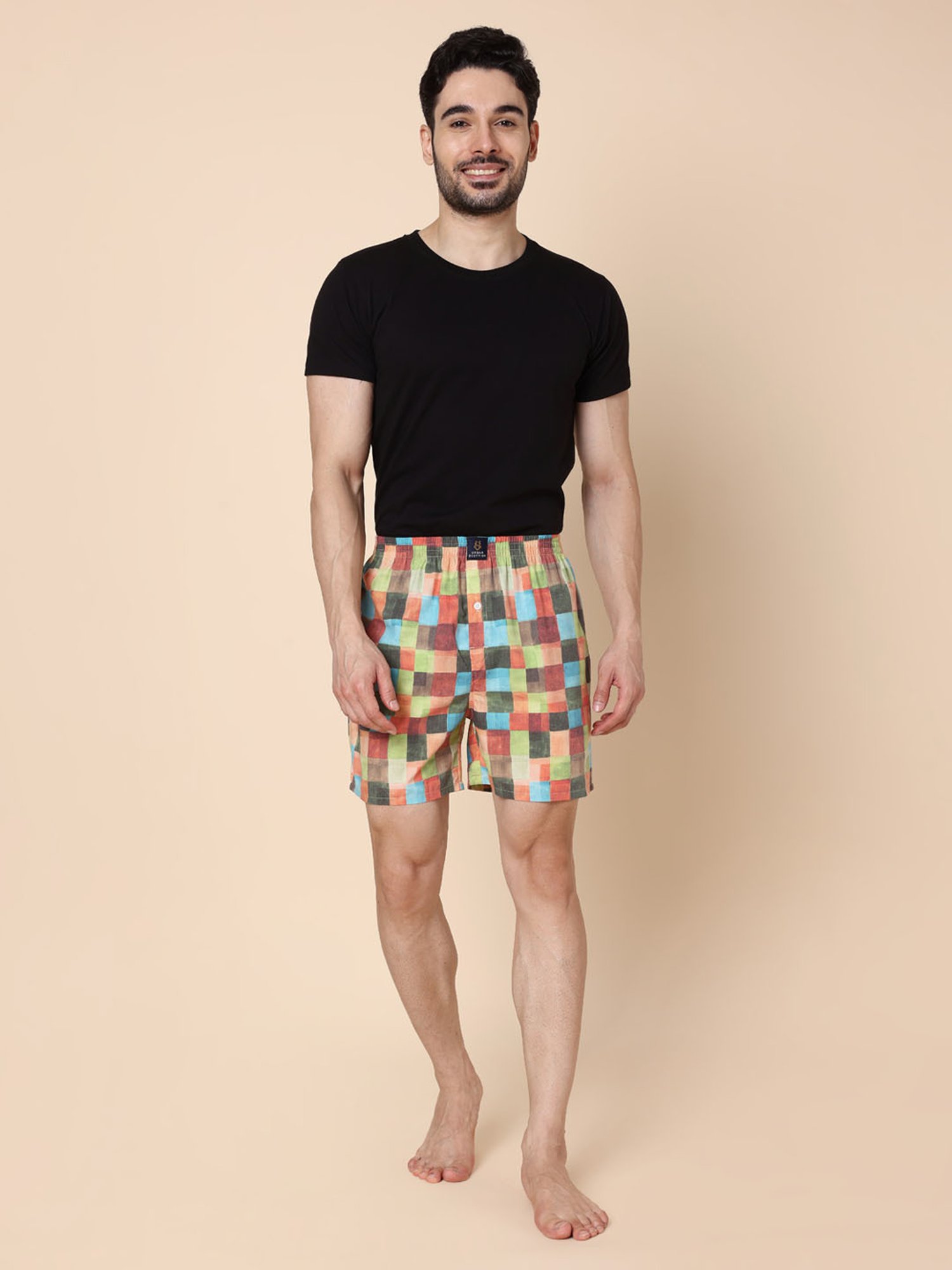 Urban Scottish Multi Other Regular fit Print Boxers-Pack of 3