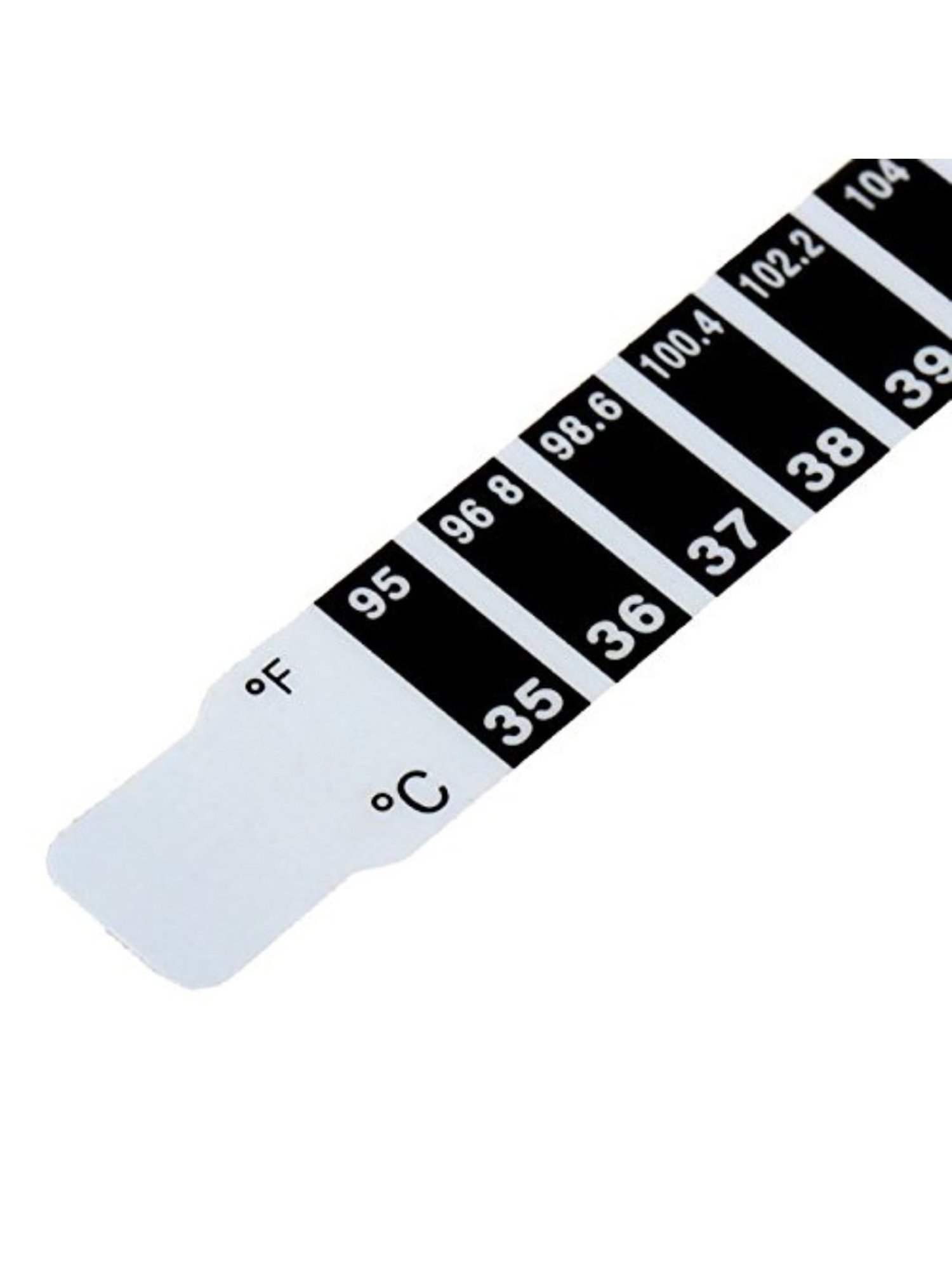 MCP TH-08 Forehead Strip Thermometer (Black)