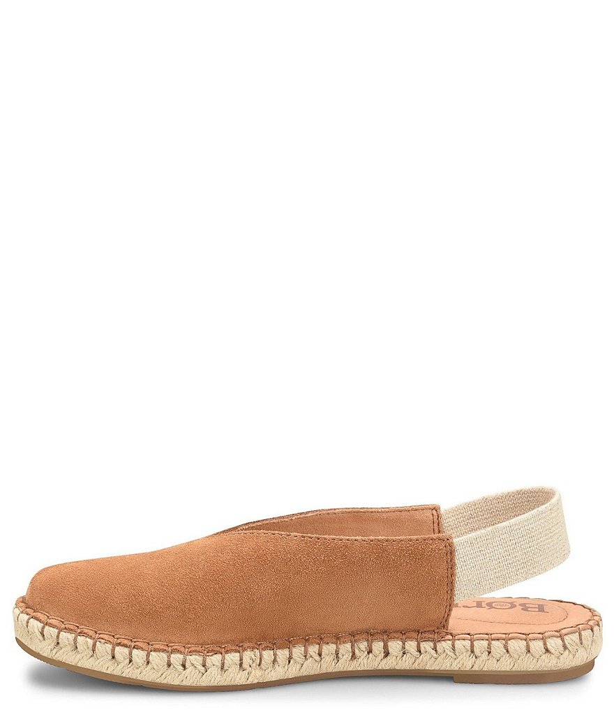 Born Shilo Suede Slingback Espadrilles