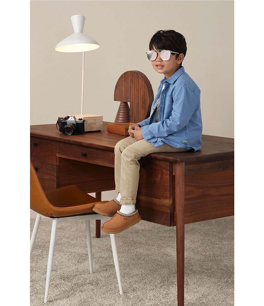 Dr. Martens Girl's 1460 Side-Zip Glitter Boots (Infant)