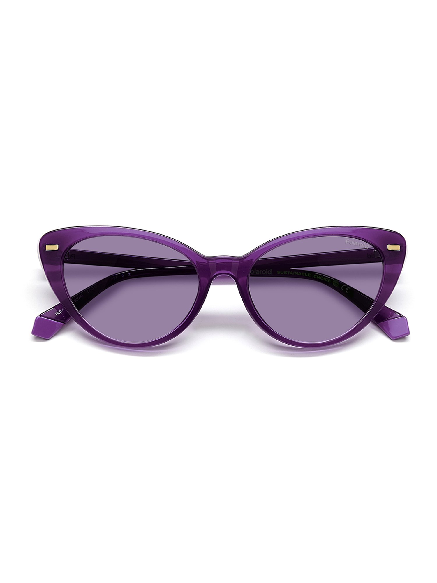 Polaroid Violet Cat Eye Sunglasses for Women