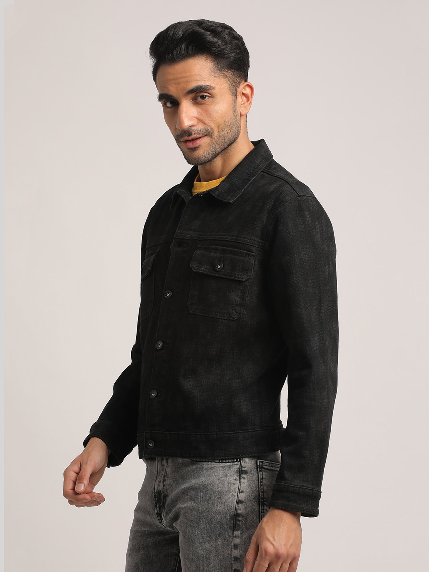 Hummel Blue Regular Fit Solid Jacket