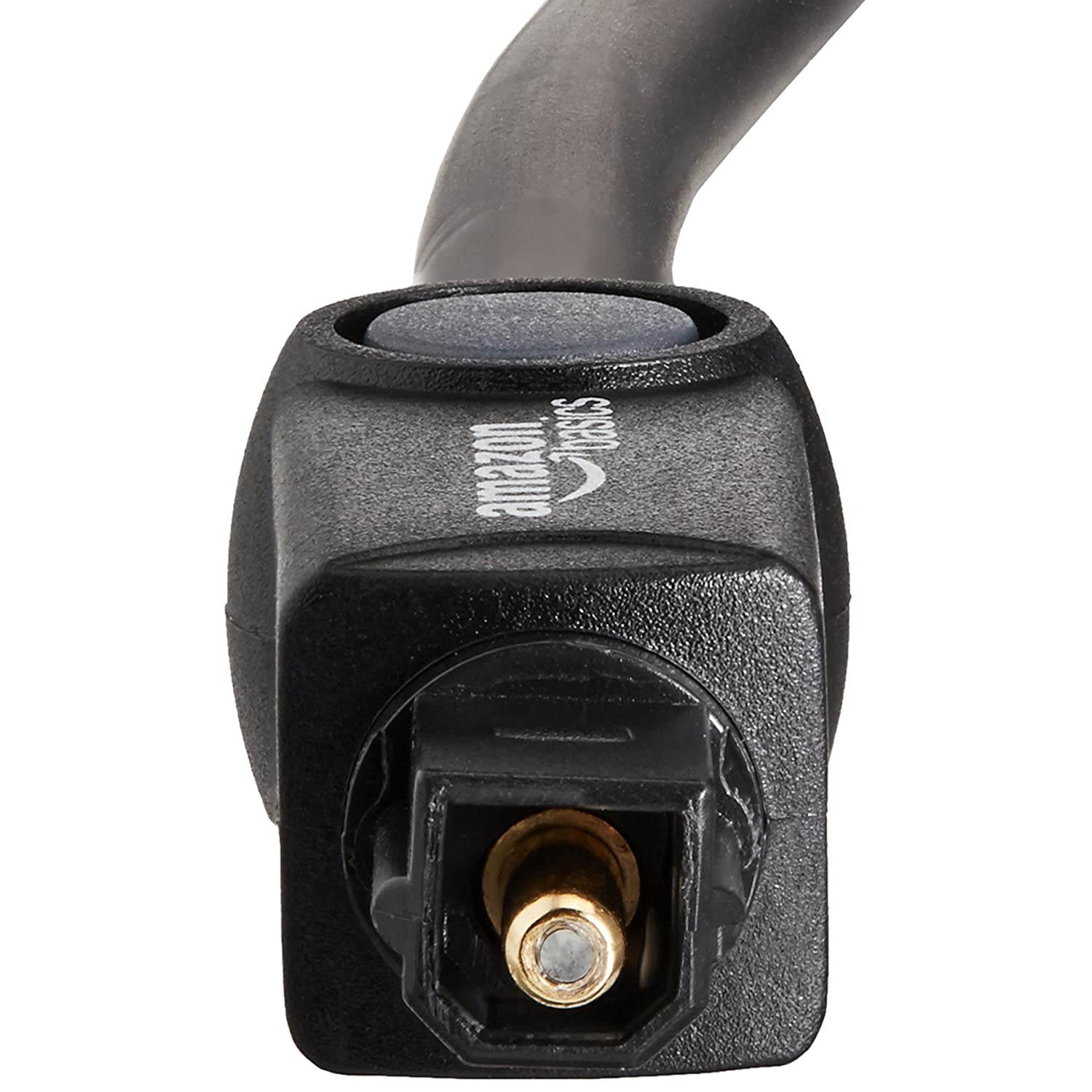 AmazonBasics Digital Optical Audio Toslink Sound Bar TV Cable - 6 Feet